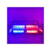Lampa LED stroboscopica auto 48W pentru parbriz rosu albastru 16 LED 12V Lampa LED stroboscopica auto 48W pentru parbriz rosu albastru 16 LED 12V