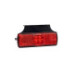 Lampa gabarit auto LED rosie cu suport lateral 100x32 mm 12-36V Fristom 