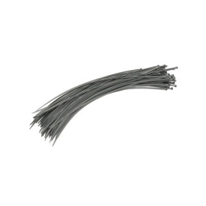 Set 100 coliere plastic gri 380x4,8 