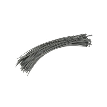 Set 100 coliere plastic gri 380x4,8 