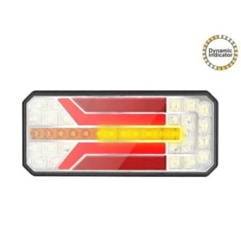 Lampa stop camion LED cu semnalizare dinamica SL-5005 12-24V Lampa stop camion LED cu semnalizare dinamica SL-5005 12-24V