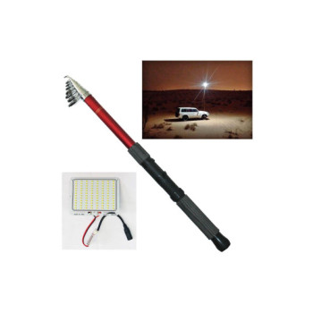Lampa LED extensibila 4.5m, 200w 15000lm, lumina alba 6000k si telecomanda Lampa LED extensibila 4.5m, 200w 15000lm, lumina alba 6000k si telecomanda