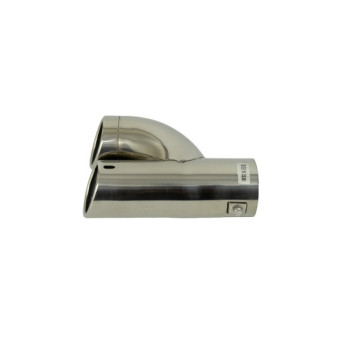Ornament toba inox dublu universal 17x14cm Ornament toba inox dublu universal 17x14cm