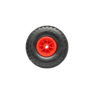 Roata pneumatica 260x85mm cu janta PVC pentru roata de sprijin remorca prindere pe ax fi20mm anvelopa 4.10-3.50-4 