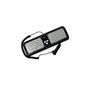 Lampa led parasolar stroboscopica 12v lumina portocalie cu prindere pe parasolar 