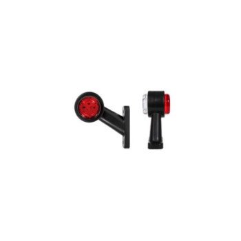 Lampa gabarit auto LED 12 SMD alb rosu 12V 24V 