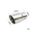 Ornament toba colorat inox universal sport tuning intrare 60mm iesire 70mm lungime Ornament toba colorat inox universal sport tuning intrare 60mm iesire 70mm lungime
