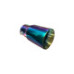 Ornament toba colorat inox universal sport tuning intrare 60mm iesire 70mm lungime Ornament toba colorat inox universal sport tuning intrare 60mm iesire 70mm lungime