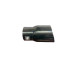 Ornament toba auto Negru iesire 76mm intrare 63mm Ornament toba auto Negru iesire 76mm intrare 63mm