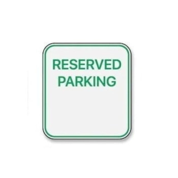 Abtibild RESERVED PARKING 