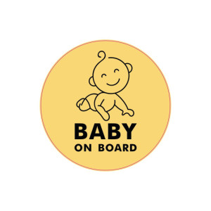 Abtibild BABY ON BOARD 