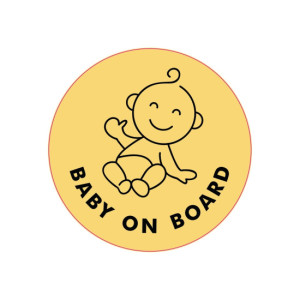 Abtibild BABY ON BOARD 