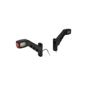 Lampa gabarit auto LED cu brat alb rosu galben 12V 24V 