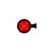Lampa gabarit auto sub oglinda LED neon alb rosu 12V 24V 18 LED 