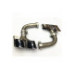 Ornament de toba compatibil Audi model tip RS Negru Ornament de toba compatibil Audi model tip RS Negru