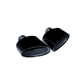 Ornament de toba compatibil Audi model tip RS Negru Ornament de toba compatibil Audi model tip RS Negru