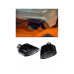Ornament de toba compatibil Audi model tip RS Negru Ornament de toba compatibil Audi model tip RS Negru