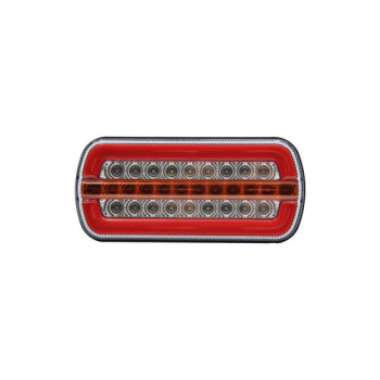 Lampa cu semnalizare dinamica 4 functii 12V-24V Lampa cu semnalizare dinamica 4 functii 12V-24V
