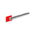 Emblema SUPERCHARGED culoare Crom 