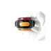Lampa gabarit LED auto rotunda neon portocaliu rosu 12V 24V 