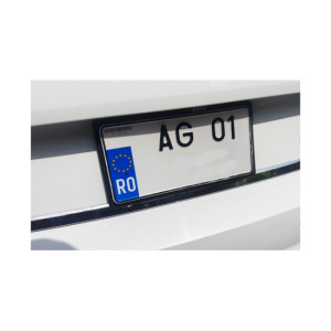 Suport numar auto magnetic fara gaurire montaj rapid 