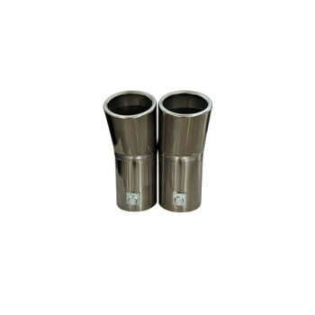 Ornament toba inox universal dublu 158x76mm Ornament toba inox universal dublu 158x76mm
