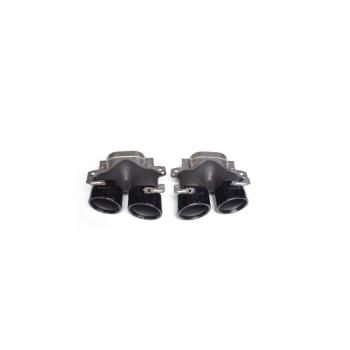 Ornament de toba compatibil Mercedes Clasa E W213 pachet AMG - Negru 