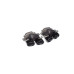 Ornament de toba compatibil Mercedes Clasa E W213 pachet AMG - Negru 