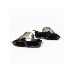 Ornament de toba compatibil BMW Seria 7 G11 G12 tip M 760i - Negru 