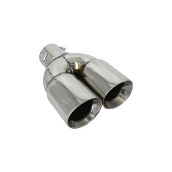 Ornament toba universal cromat cu prindere surub 63mm Ornament toba universal cromat cu prindere surub 63mm