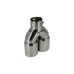 Ornament toba universal cromat cu prindere surub 63mm Ornament toba universal cromat cu prindere surub 63mm