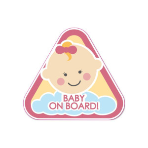 Abtibild BABY ON BOARD 