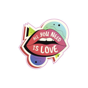 Abtibild ALL YOU NEED IS LOVE Abtibild ALL YOU NEED IS LOVE