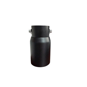 Ornament toba negru mat intrare universala 