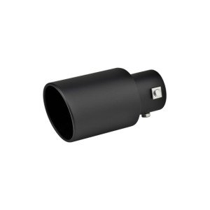 Ornament toba inox universal negru mat diametru 76mm 