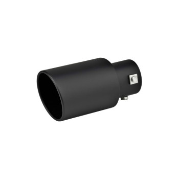 Ornament toba inox universal negru mat diametru 76mm Ornament toba inox universal negru mat diametru 76mm