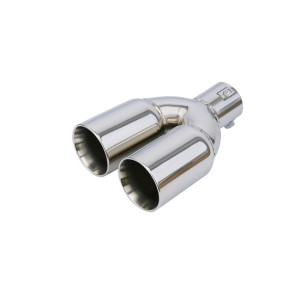 Ornament toba inox dublu universal cromat diametru 76mm 