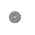 Set reflectoare rotunde albe 61x6 mm 