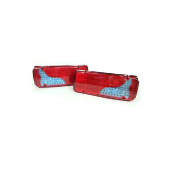 Set 2 lampi spate 400x150 LED 5 functii 12V FLEX Set 2 lampi spate 400x150 LED 5 functii 12V FLEX