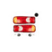 Set 2 lampi STOP Stanga +Dreapta 12-24V 350X129mm , 6 functii FLEX 