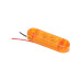 Lampa laterala LED galbena 12–24V 