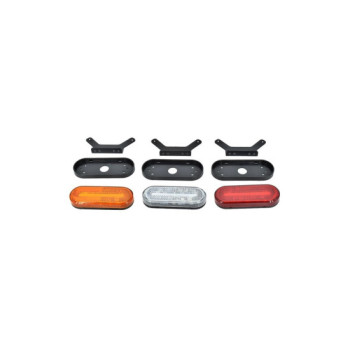 Lampa laterala LED 12-24V IP67 omologata U.E. 