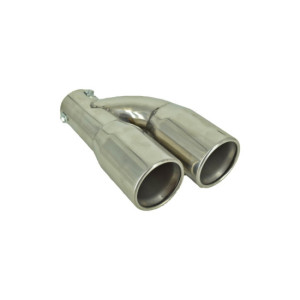 Ornament toba inox, prindere cu surub, intrare 6 cm, lungime 25 cm 