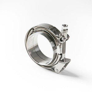 Colier evacuare tip V-Band cu flanse incluse 51 mm 2 inch inox prindere rapida 