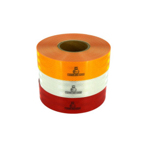 Banda reflectorizanta alba tip fagure 5cm X 45.7m omologata U.E. 