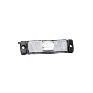 Lampa gabarit auto LED alba cu suport urechi 100x32 mm 12-36V Fristom 