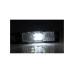 Lampa gabarit auto LED alba cu suport urechi 100x32 mm 12-36V Fristom 