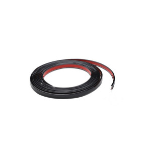 Rola ornament neagra cu adeziv 10mmx15m