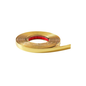 Rola ornament aurie cu adeziv 8mmx15m