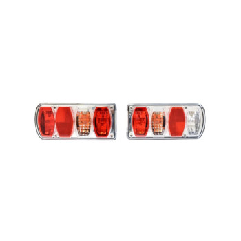 Set lampi spate camion 223x101x53mm Set lampi spate camion 223x101x53mm